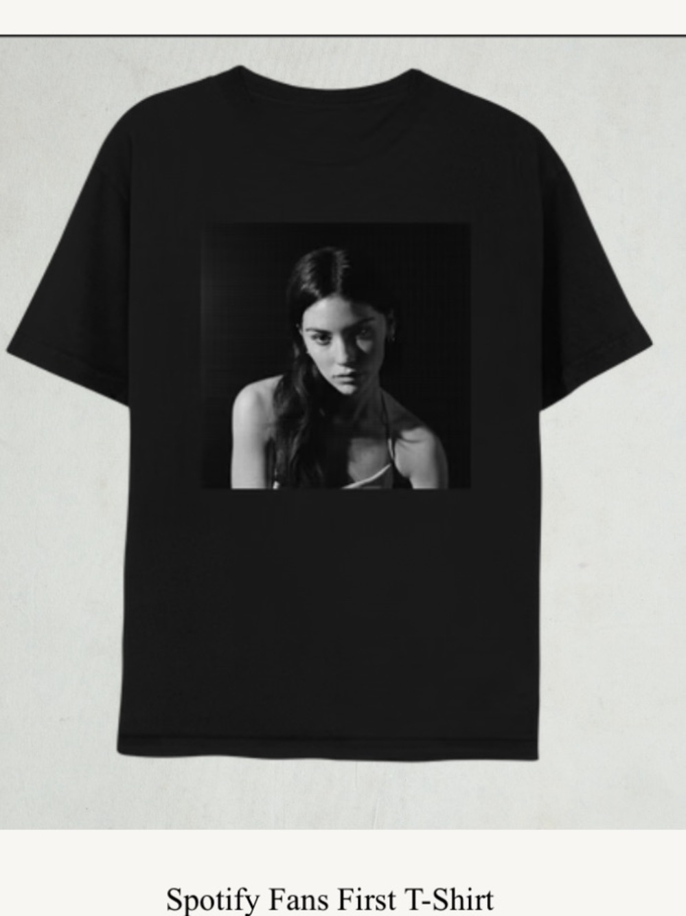 Gracie Abrams Spotify Fans First T-Shirt